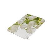 Witte gelilies badmat (Gekanteld)