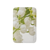 Witte gelilies badmat (Voorkant Verticaal)