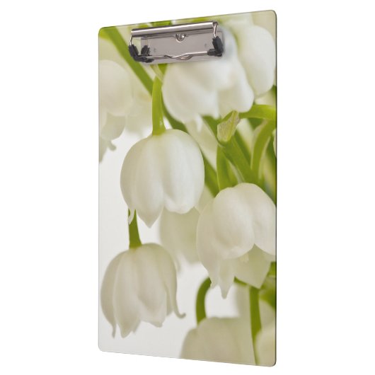 Witte gelilies klembord (Links)