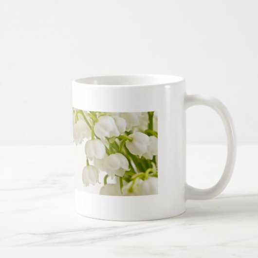 Witte gelilies koffiemok (Rechts)