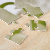 Witte gelilies legpuzzel (Zijkant)