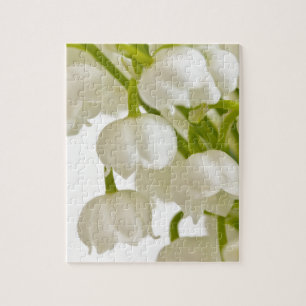 Witte gelilies legpuzzel