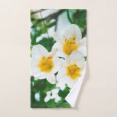 Witte gelilies - Lily Flower Lilium candidum Bad Handdoek (Handdoek)