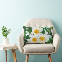 Witte gelilies - Lily Flower Lilium candidum Kussen