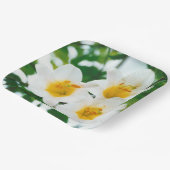 Witte gelilies - Lily Flower Lilium candidum Papieren Bordje (Gebogen)