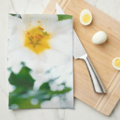 Witte gelilies - Lily Flower Lilium candidum Theedoek (Quarter Fold)