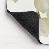 Witte gelilies muismat (Hoek)