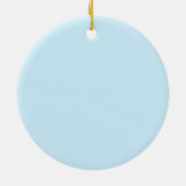 Witte Gelukskat Ornament (Achterkant)