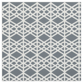Witte geometrie op donkere achtergrondstof 1 stof