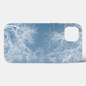 Witte gesilhouetteerde bomen Hoesje-Mate iPhone ca Case-Mate iPhone Case (Achterkant (horizontaal))