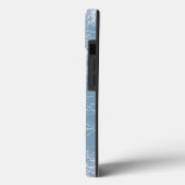 Witte gesilhouetteerde bomen Hoesje-Mate iPhone ca Case-Mate iPhone Case (Achterkant / Links)