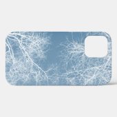 Witte gesilhouetteerde bomen Hoesje-Mate iPhone ca Case-Mate iPhone Case (Achterkant (horizontaal))
