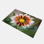 Witte getipte Gazania deurmat (Schuin)