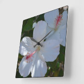 Witte Geur Wandklok (Hoek)