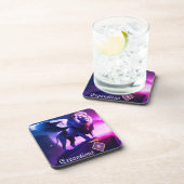 Witte gevleugelde leeuw Onderzetters (Rechterzijde)