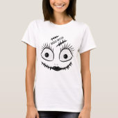 Witte gezicht t-shirt (Voorkant)