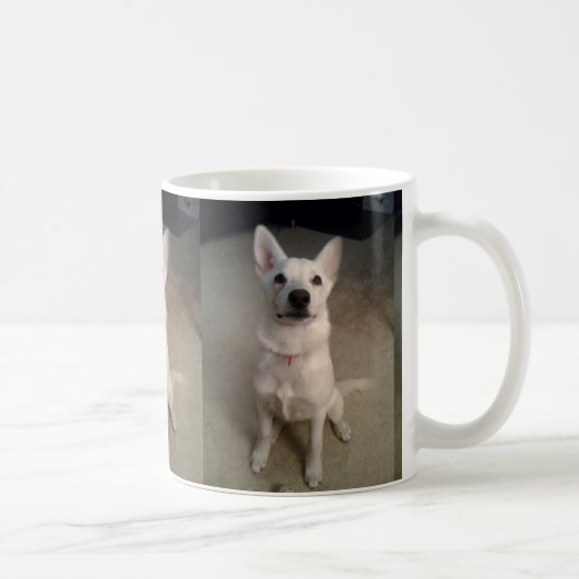 witte gis pup koffiemok (Rechts)