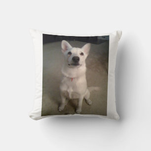 witte gis pup kussen