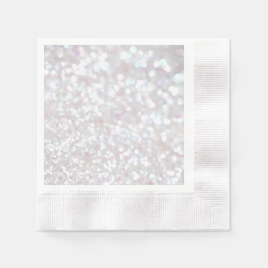Witte glanspapier servet (Voorkant)