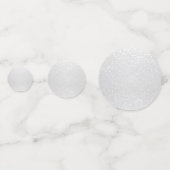 Witte glitter confetti (Achterkanten)