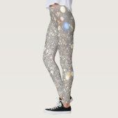Witte Glitter Feest Leggings (Links)