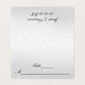 Witte glitter | Vette Kaarten (Buitenkant ongevouwen)