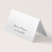 Witte glitter | Vette Kaarten (Achterkant)