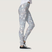 Witte Glitterfeest Leggings (Rechts)
