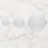 Witte Glitters Confetti (Voorkanten)