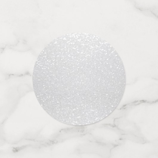 Witte Glitters Confetti (Kleine voorkant)