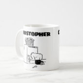 Witte goederen en wasmachine reparaties koffiemok (Voorkant links)