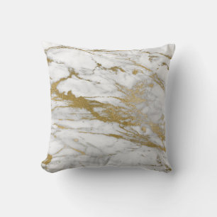  WITTE GOLD MARBLE INSPIRED CUSHION KUSSEN