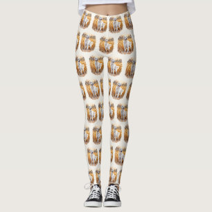 Witte Golden Retriever Hond Leggings