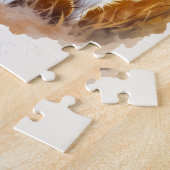 Witte Golden Retriever Hond Legpuzzel (Zijkant)