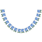 witte golfbal in gras voor het 70ste verjaardagsfe vlaggetjes (Alle)