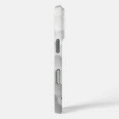 Witte Golfbal met Putjes Textuur Aangepaste Naam N Case-Mate iPhone Case (Achterkant / Rechts)
