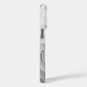 Witte Golfbal met Putjes Textuur Aangepaste Naam N Case-Mate iPhone Case (Achterkant / Rechts)