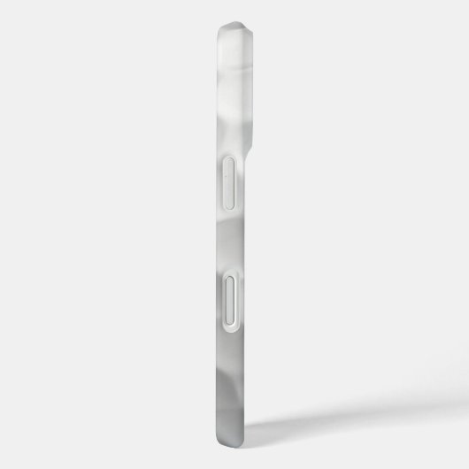 Witte Golfbal met Putjes Textuur Aangepaste Naam N Case-Mate iPhone Case (Achterkant / Rechts)