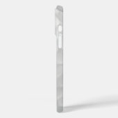 Witte Golfbal met Putjes Textuur Aangepaste Naam N Case-Mate iPhone Case (Achterkant / Links)