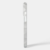 Witte Golfbal met Putjes Textuur Aangepaste Naam N Case-Mate iPhone Case (Achterkant / Links)