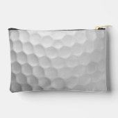 Witte Golfbal met Putjes Textuur Aangepaste Naam N Etui (Achterkant)