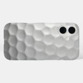Witte Golfbal met Putjes Textuur Case-Mate iPhone Case (Achterkant (horizontaal))