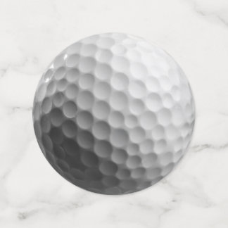 Witte golfballen confetti