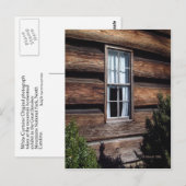 Witte gordijnen briefkaart (Voorkant / Achterkant)