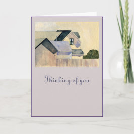 Witte gordijnen in het venster Denken aan uw Kaart