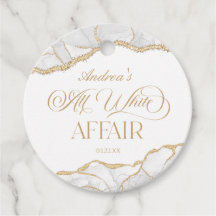 Witte Goud Agate Alles Wit Feest Verjaardagsfeest