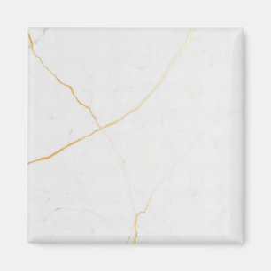 witte goud marmer magneet