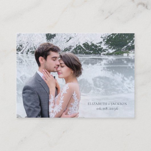 Witte Gouden Bloemen Krans Trouwaccommodaties Informatiekaartje (Achterkant)