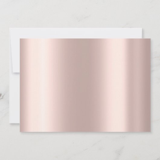 Witte Gouden Eenhoorn Paard Verjaardagsfeest Uniek Kaart (Achterkant)