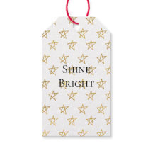 Witte gouden sterren schitteren helder